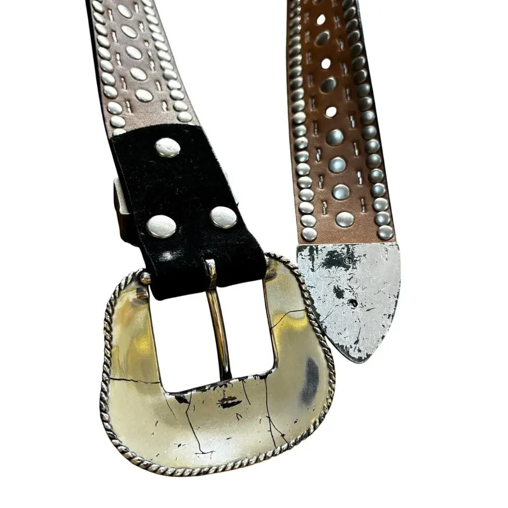 Fashion black leather